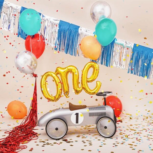 versiering-eerste-verjaardag-folieballon-one-in-het-goud