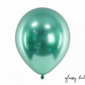 glanzende-groene-ballonnen