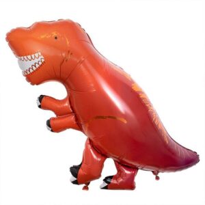 grote-t-rex-folieballon-bruin-dinosaurus