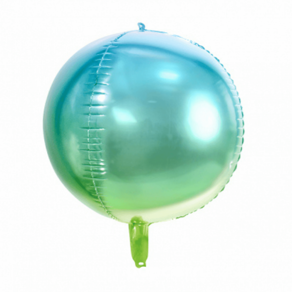 folieballon-bal-mintgroend-blauw-zeemeermin-thema