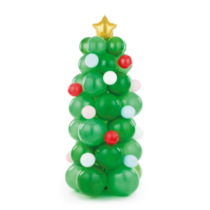 Balllonnen-kerstboom-in-kerstkleuren
