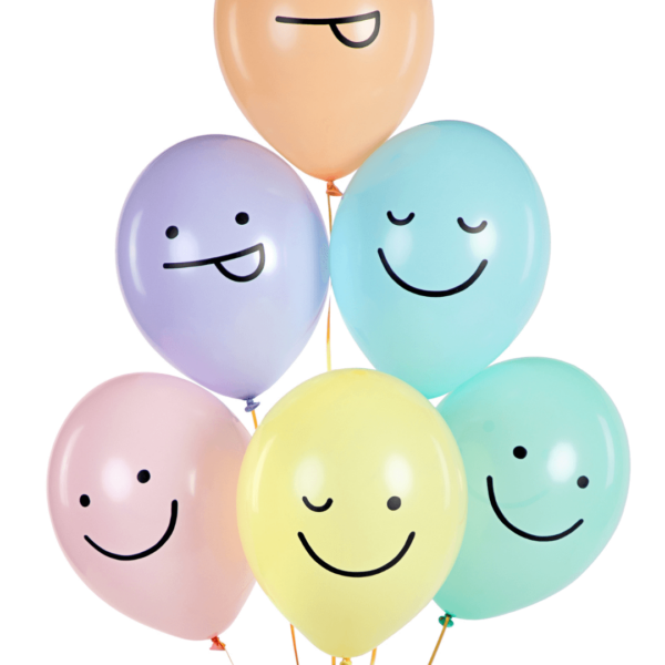 pastelkleurige-smiley-ballonnen