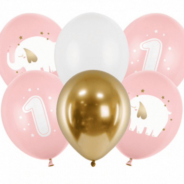 roze-ballonnenset-1-jaar