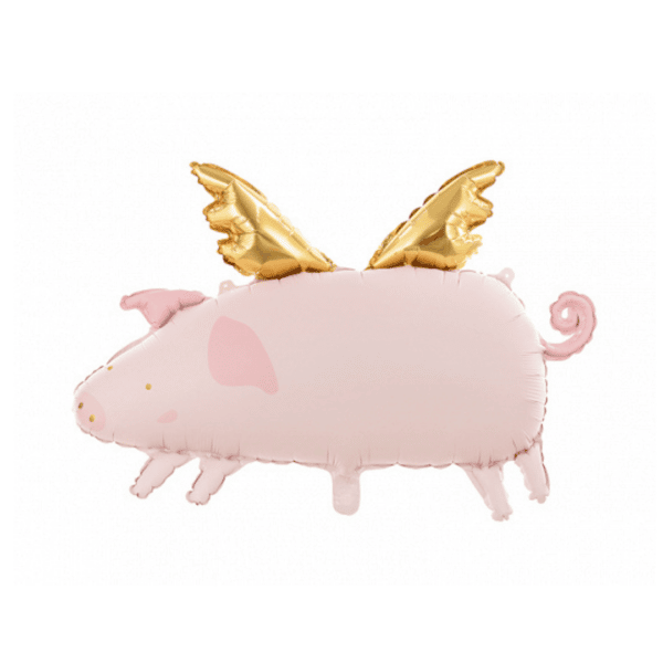 folieballon-roze-varken-met-gouden-vleugels