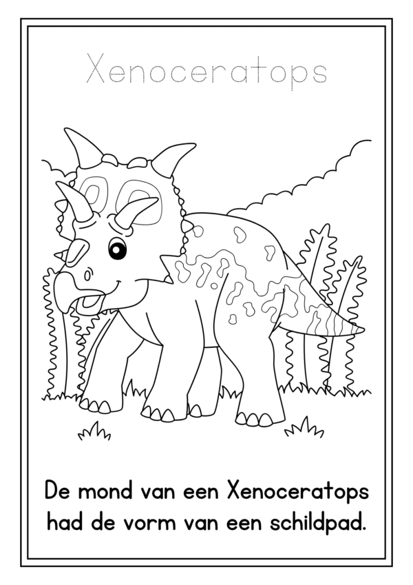 dinosaurus kleurboek