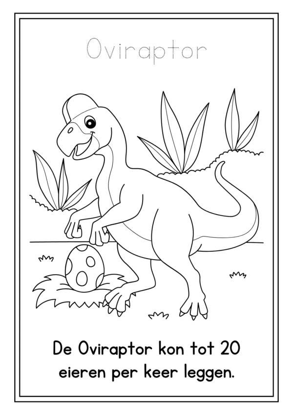 dinosaurus kleurboek