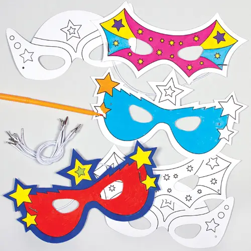 Knutselpakket Superheld – Cape & Masker - Afbeelding 5
